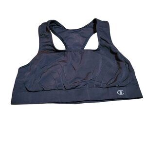 Champion Women’s Racerback Black Sports Bra Size Large